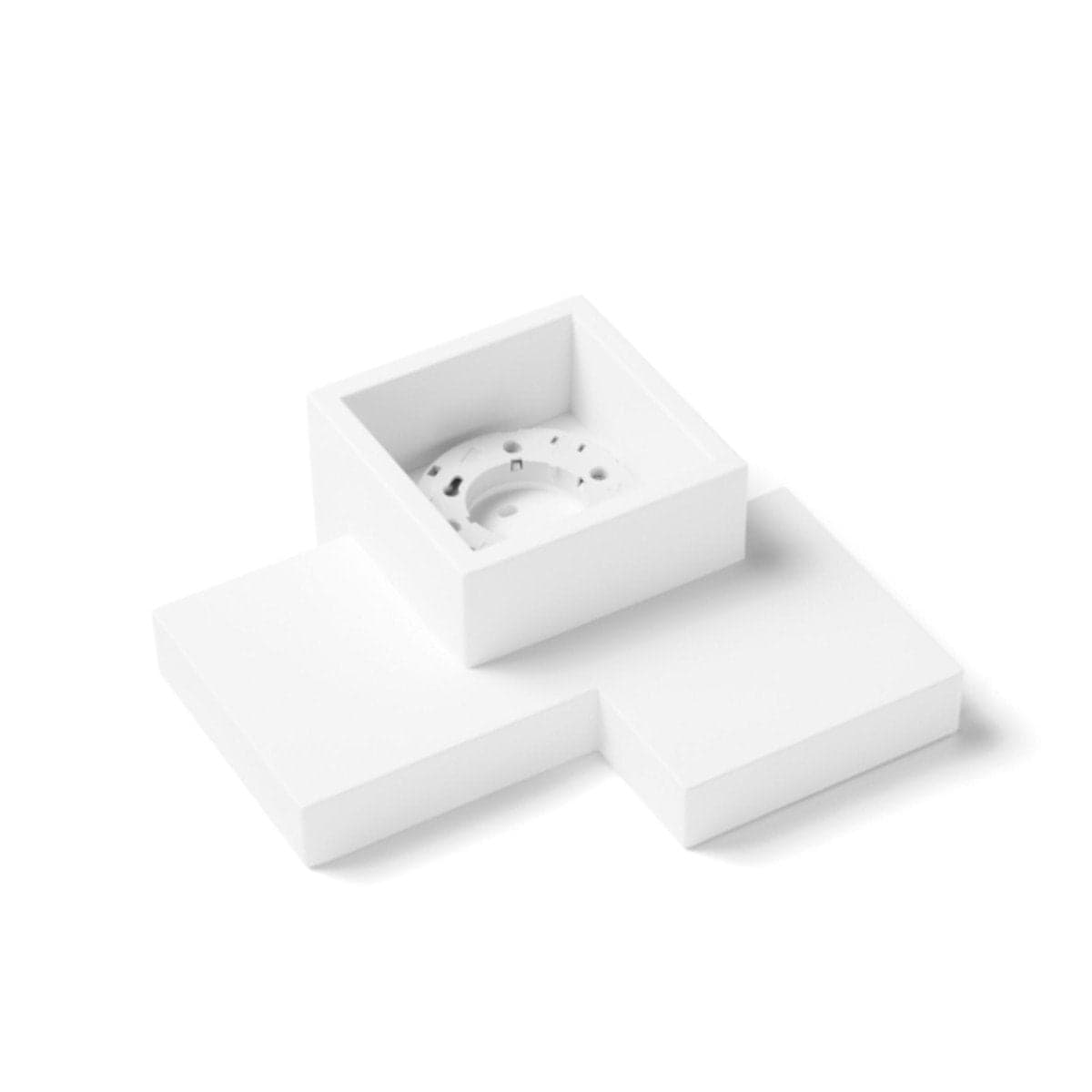 Plafoniera gesso Sforzin Illuminazione SIDE Small T369 GX53 LED verniciabile soffitto in Plafoniere Lampadari Bartalini - Colle di Val d’Elsa, commercioVirtuoso.it