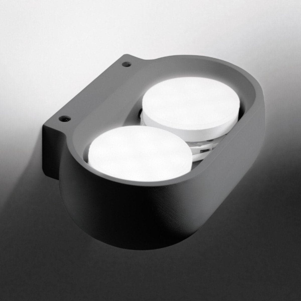 Applique gesso Sforzin illuminazione MYSIA T463 GX53 LED monoemissione parete in Faretti da muro Lampadari Bartalini - Colle di Val d’Elsa, commercioVirtuoso.it