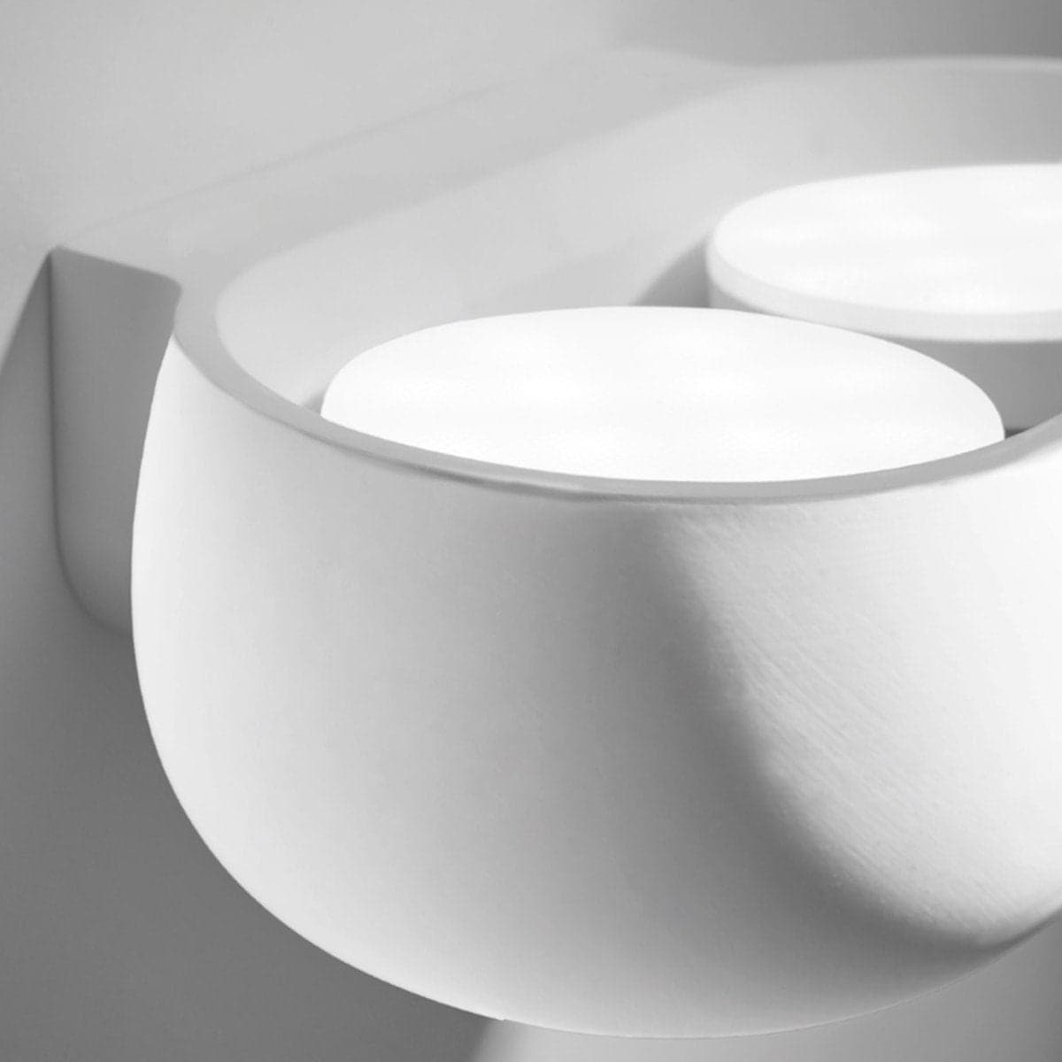 Applique gesso Sforzin illuminazione MYSIA T461 GX53 LED monoemissione parete in Faretti da muro Lampadari Bartalini - Colle di Val d’Elsa, commercioVirtuoso.it