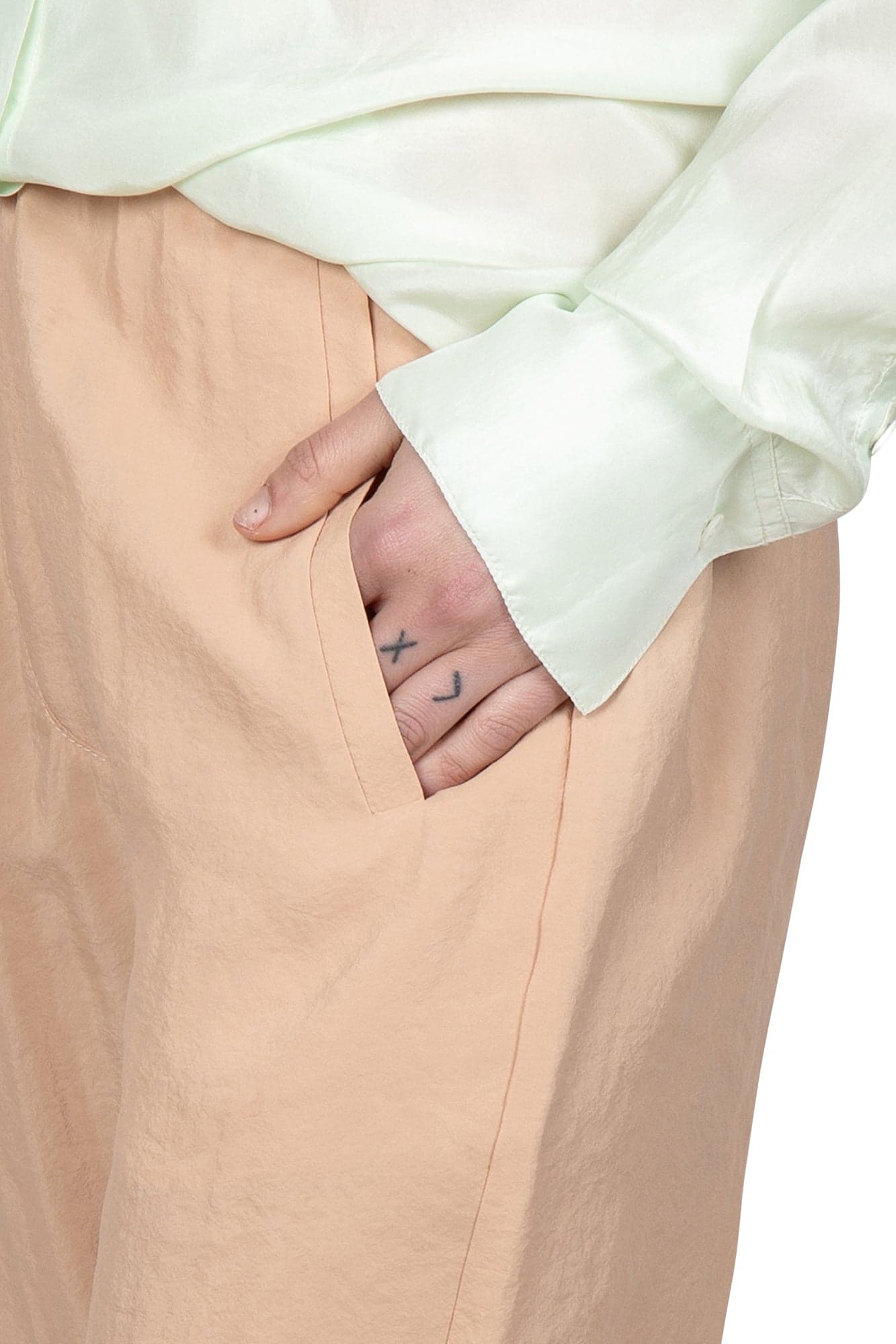 TELA Tela - Pantalone - 430862 - Naturale da donna in Tessuti Drestige - Casamassima, commercioVirtuoso.it