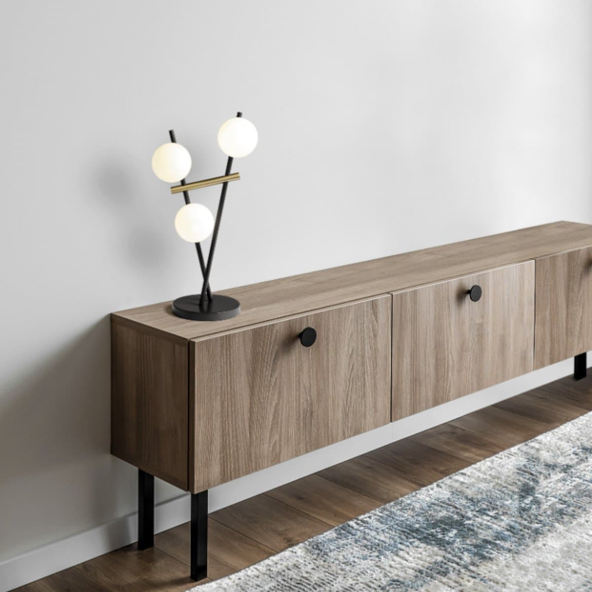Abat-jour moderna Miloox KIKA 1744 334 G9 LED dimmerabile metallo vetro in Lampade da tavolo e abat-jour Lampadari Bartalini - Colle di Val d’Elsa, commercioVirtuoso.it