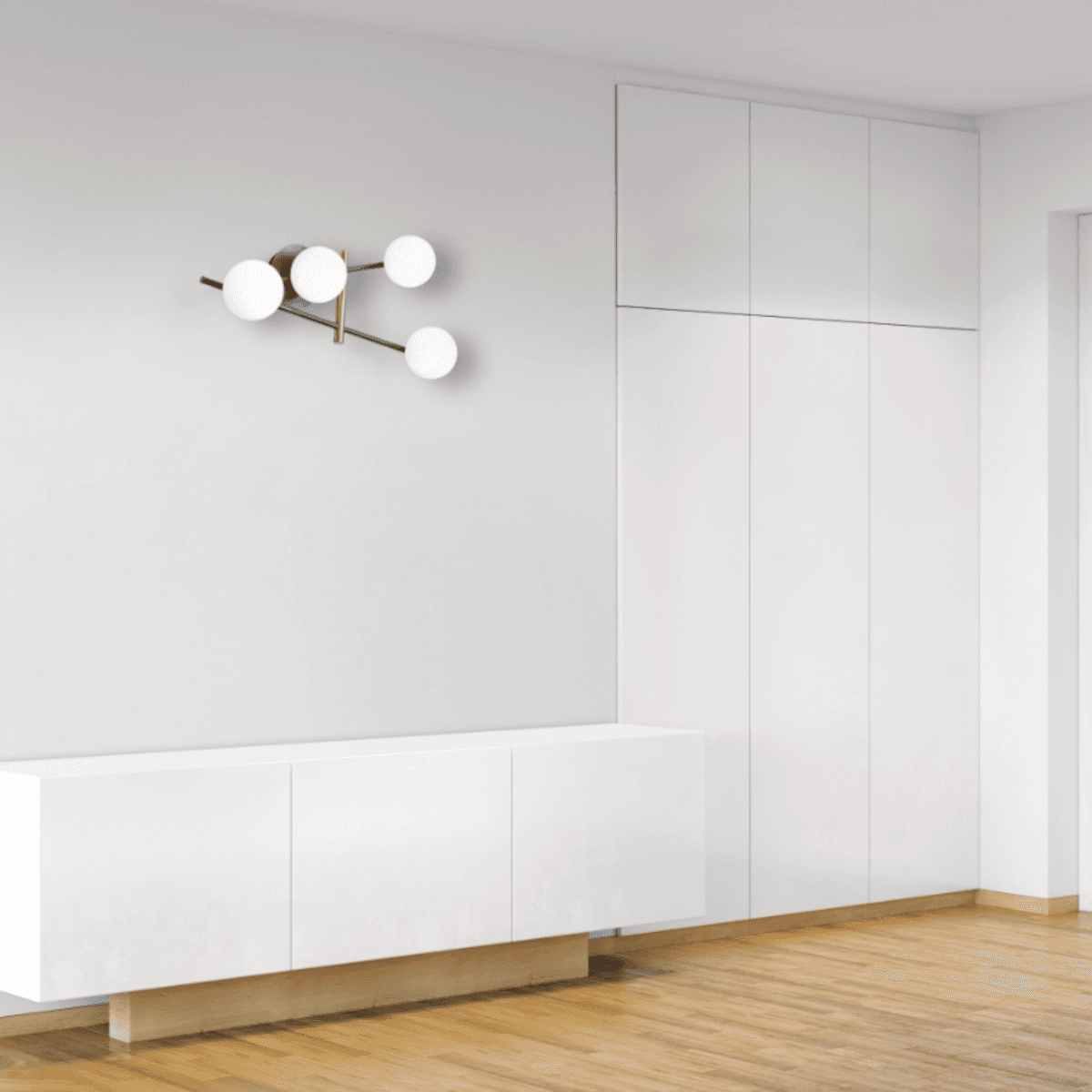 Applique moderna Miloox KIKA 1744 332 G9 LED metallo vetro in Applique Lampadari Bartalini - Colle di Val d’Elsa, commercioVirtuoso.it