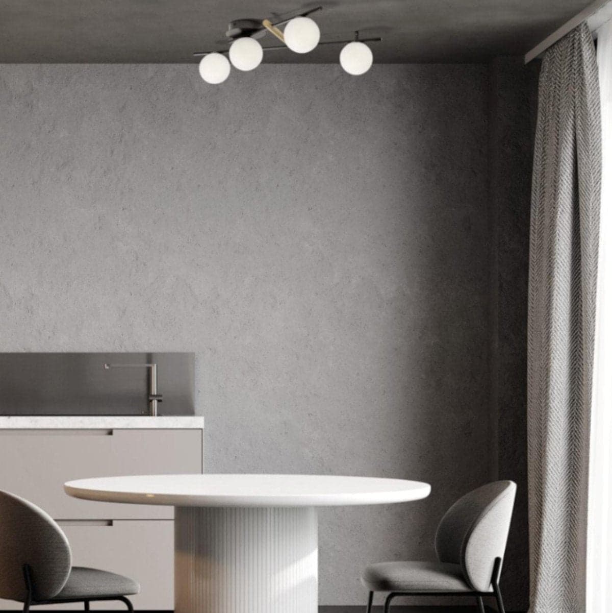 Plafoniera moderna Miloox KIKA 1744 360 G9 LED metallo vetro in Lampadari Lampadari Bartalini - Colle di Val d’Elsa, commercioVirtuoso.it