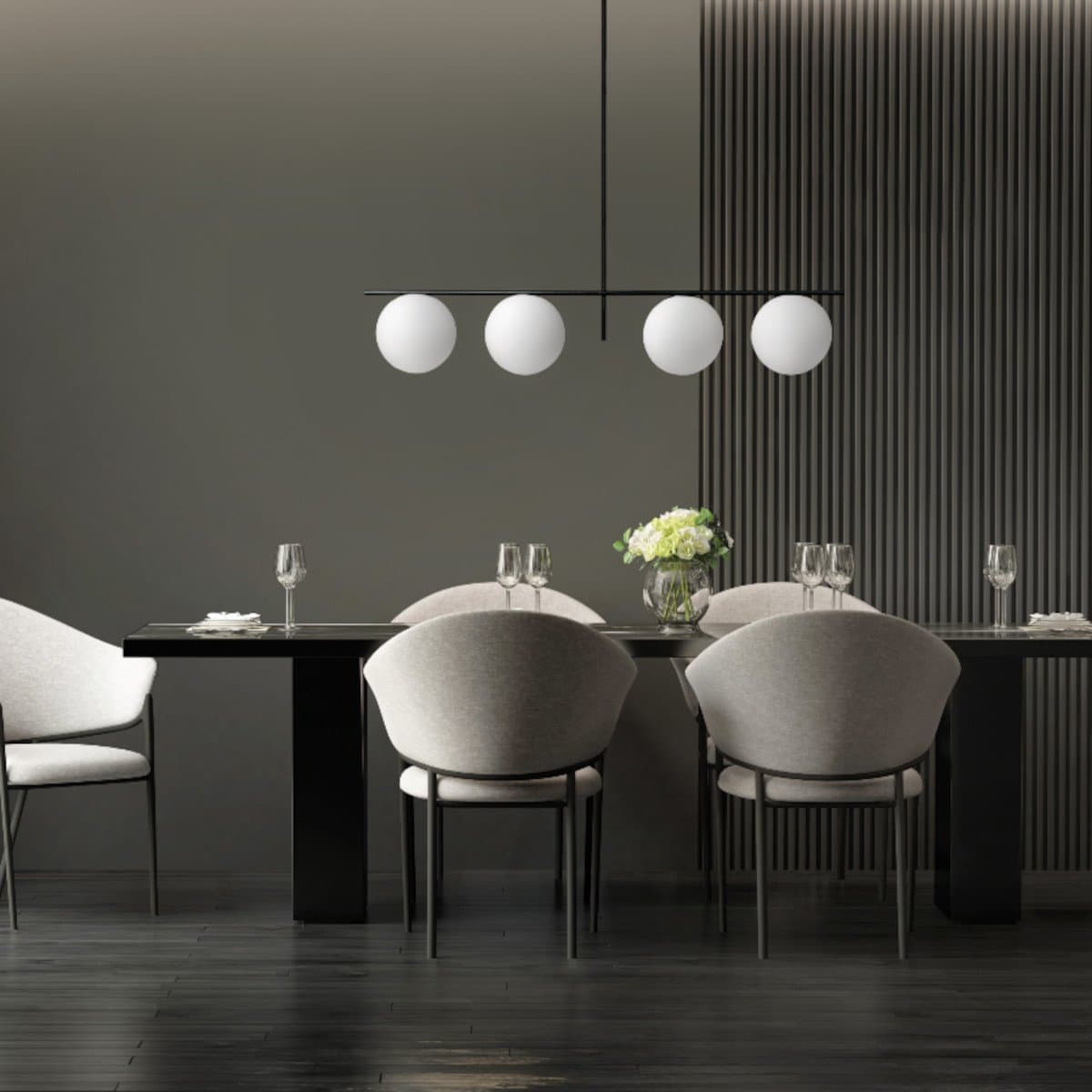 Lampadario moderno Miloox JUGEN 1744 204 E27 LED metallo vetro in Lampadari Lampadari Bartalini - Colle di Val d’Elsa, commercioVirtuoso.it