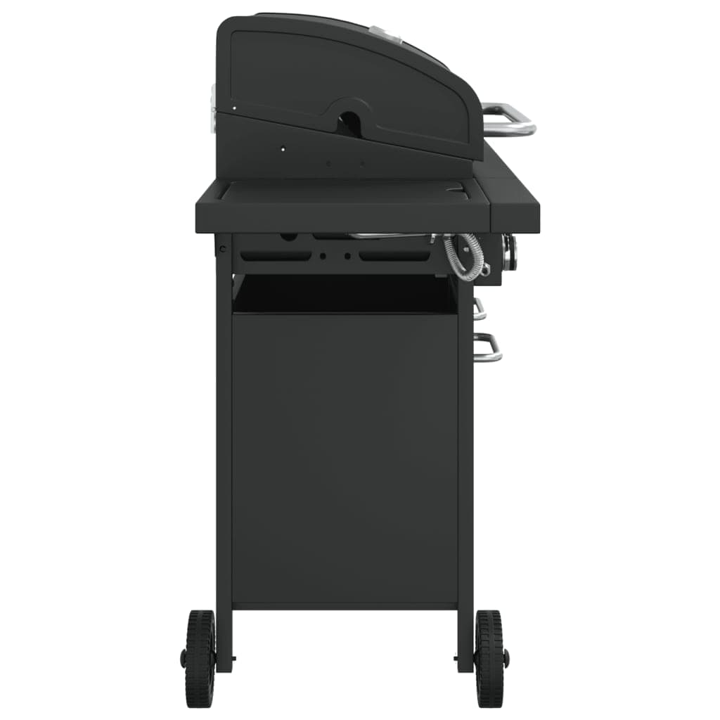 Griglia Barbecue a Gas con 7 Bruciatori Nero in Acciaio Telaio Stabile e Duraturo in Barbecue a gas Esplodia - Napoli, commercioVirtuoso.it