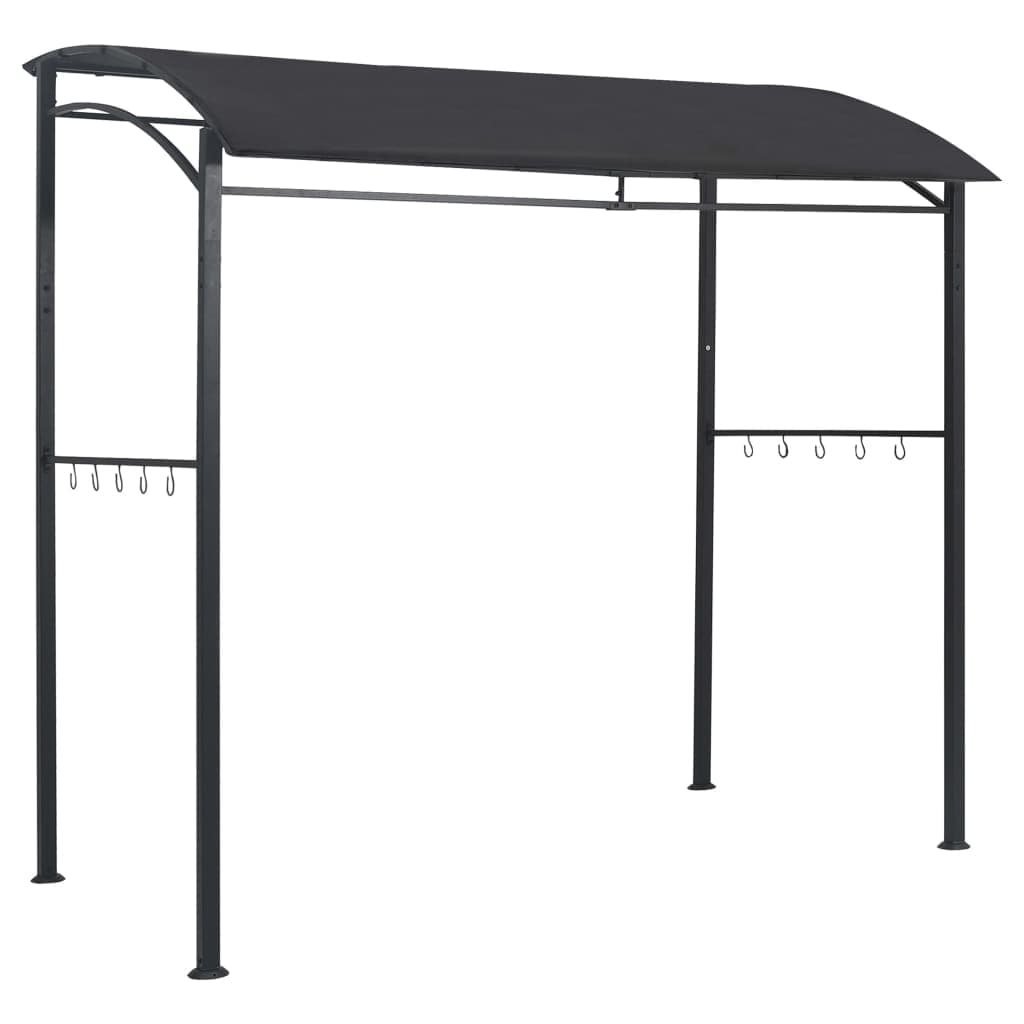 Gazebo per Barbecue Antracite in Acciaio Resistente All' acqua 215x150x220 cm in Gazebo Esplodia - Napoli, commercioVirtuoso.it