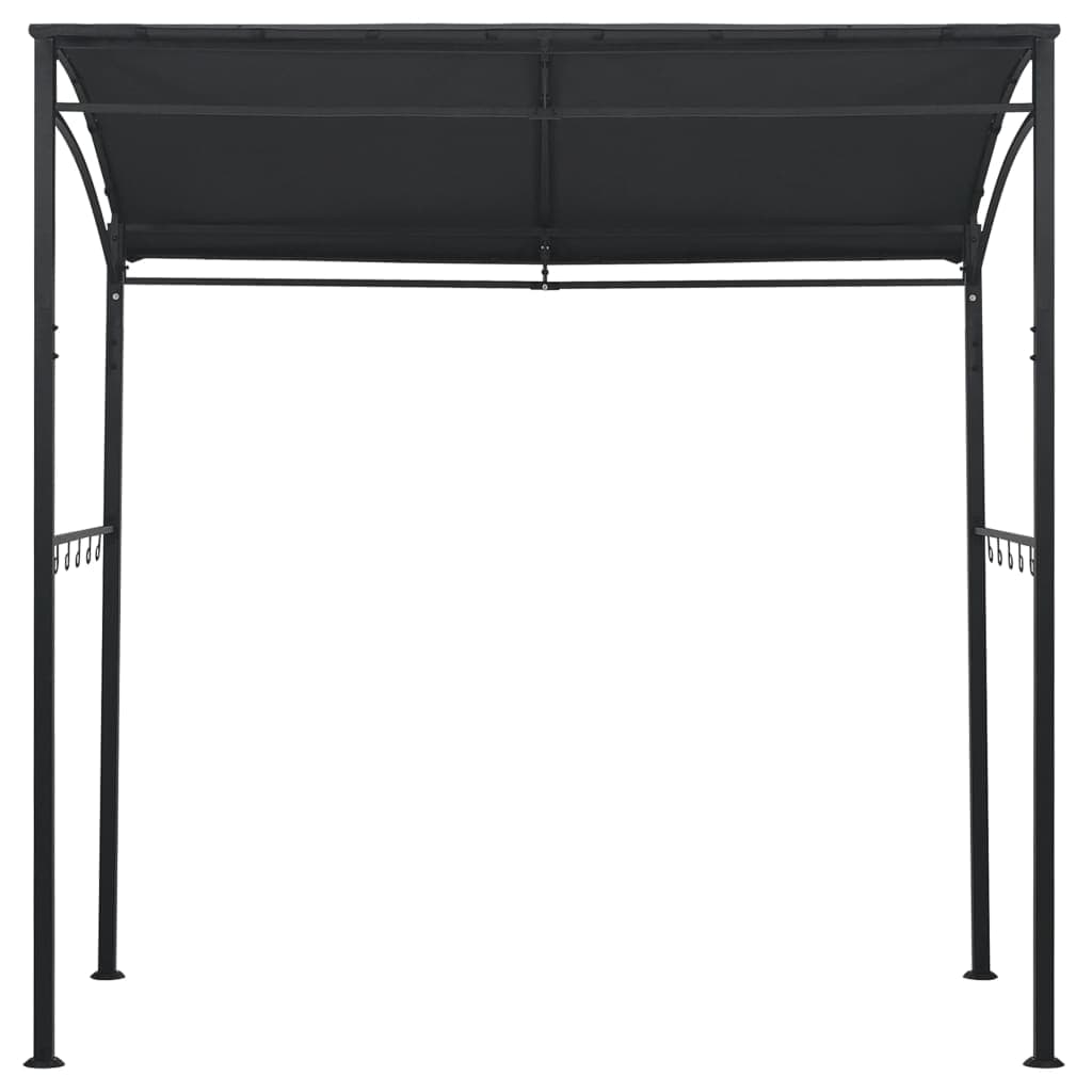 Gazebo per Barbecue Antracite in Acciaio Resistente All' acqua 215x150x220 cm in Gazebo Esplodia - Napoli, commercioVirtuoso.it