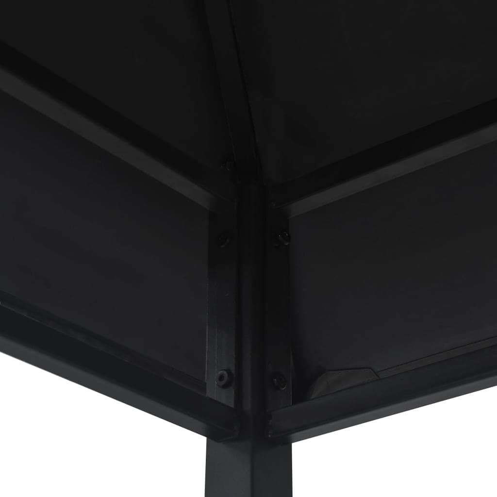 Gazebo per Barbecue 240x150x255 cm Antracite in Acciaio in Gazebo Esplodia - Napoli, commercioVirtuoso.it