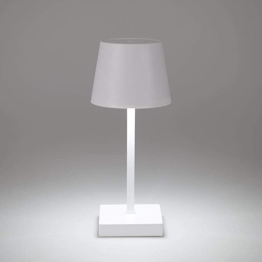 Lampada Touch da Tavolo Ricaricabile USB Luce Dimmerabile 10.5x26.5cm Bianco in Lampade da tavolo e abat-jour Danyx - Casoria, commercioVirtuoso.it