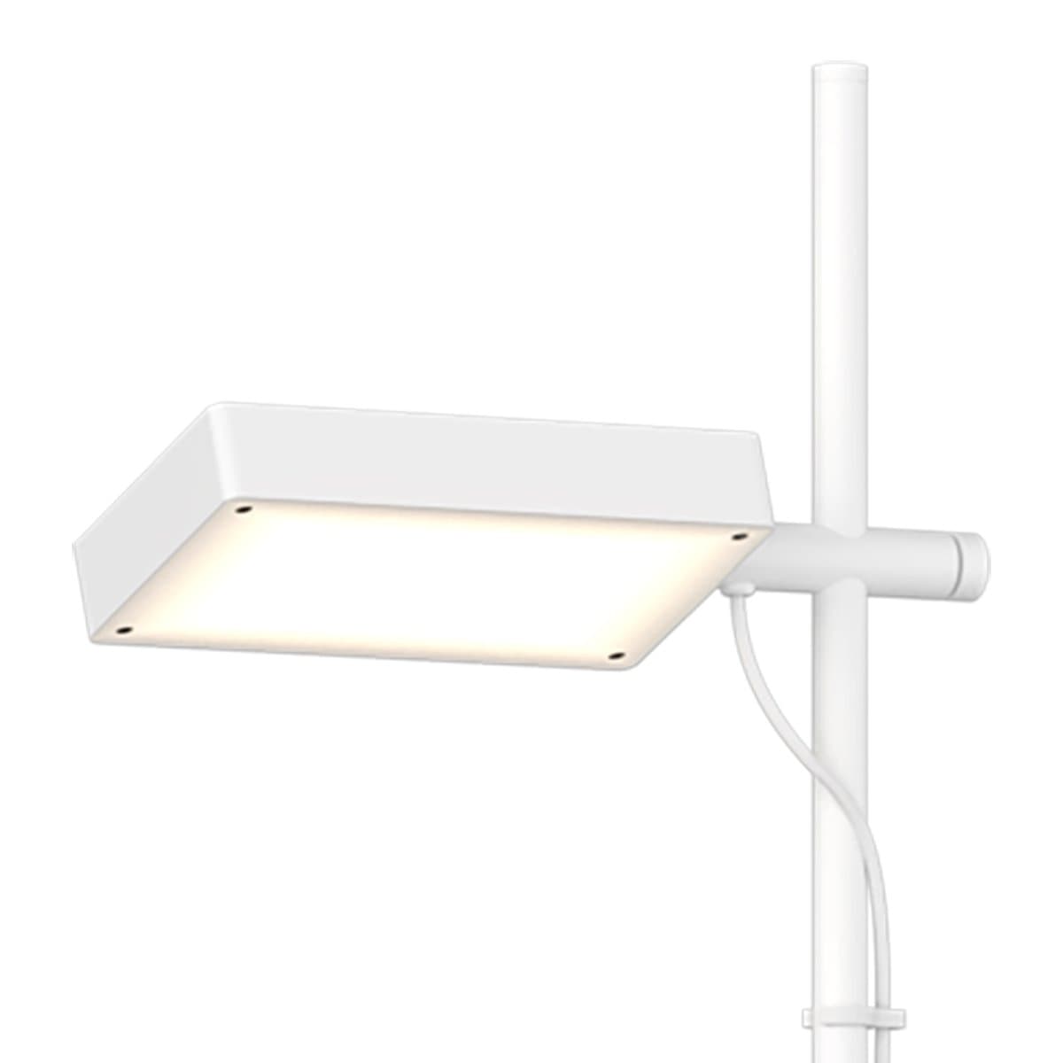 Piantana orientabile Top Light KUBI 1212 T BI LED SWITCH 2400LM illuminazione modulo integrato in Lampade da terra Lampadari Bartalini - Colle di Val d’Elsa, commercioVirtuoso.it