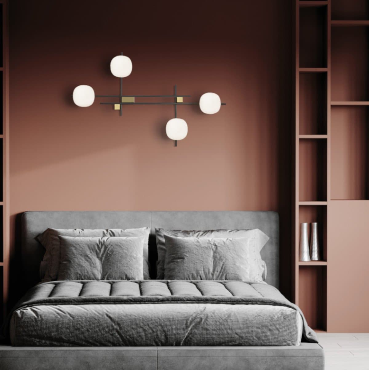 Applique moderno Miloox LINGOTTO 1744 347 G9 LED metallo vetro in Applique Lampadari Bartalini - Colle di Val d’Elsa, commercioVirtuoso.it