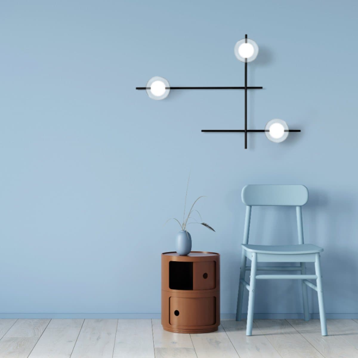 Applique moderna Miloox MIKADO 1744.176 1744.219 G9 LED metallo vetro in Applique Lampadari Bartalini - Colle di Val d’Elsa, commercioVirtuoso.it