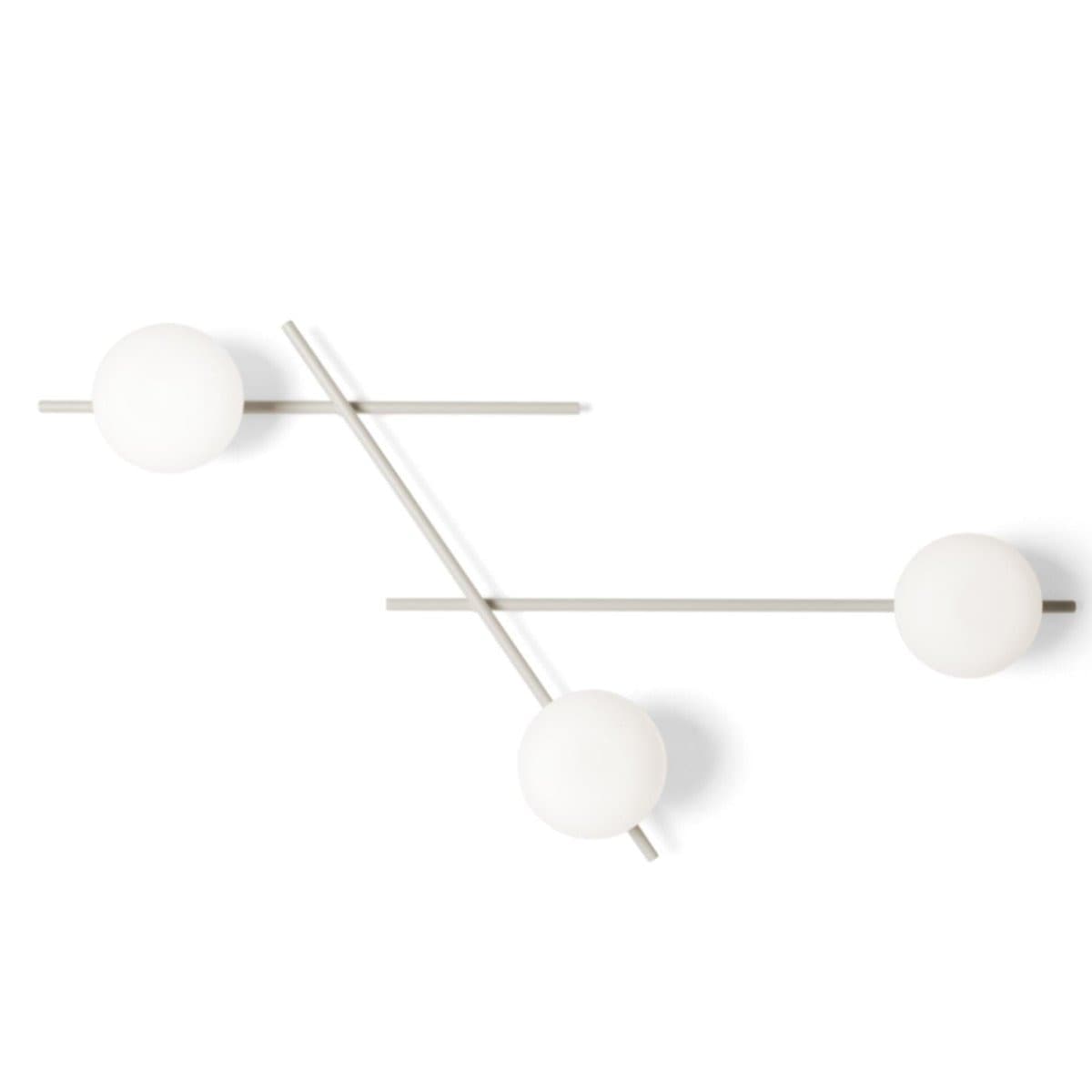 Applique moderna Miloox MIKADO 1744.373 1744.377 G9 LED metallo vetro in Applique Lampadari Bartalini - Colle di Val d’Elsa, commercioVirtuoso.it