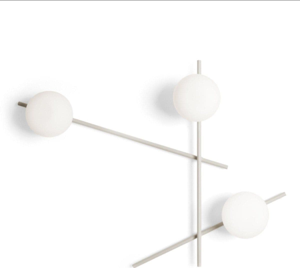 Applique moderna Miloox MIKADO 1744.373 1744.377 G9 LED metallo vetro in Applique Lampadari Bartalini - Colle di Val d’Elsa, commercioVirtuoso.it