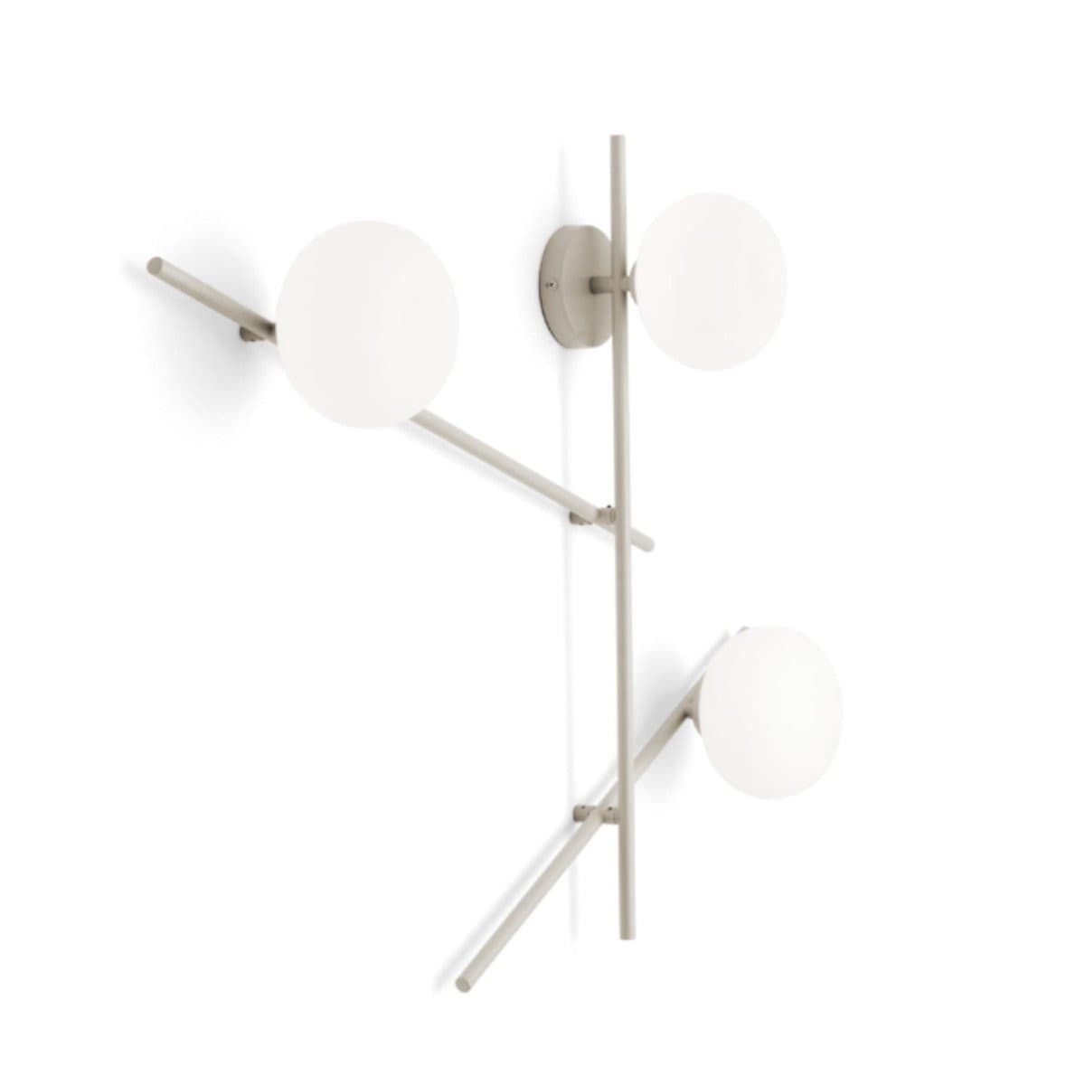 Applique moderna Miloox MIKADO 1744.373 1744.377 G9 LED metallo vetro in Applique Lampadari Bartalini - Colle di Val d’Elsa, commercioVirtuoso.it