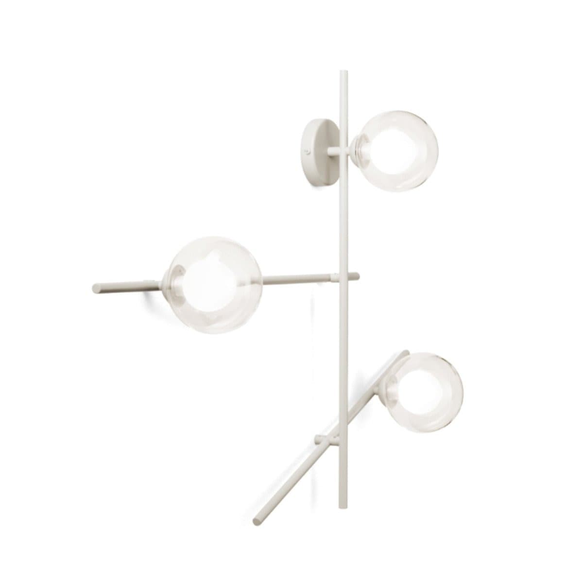 Applique moderna Miloox MIKADO 1744.373 1744.377 G9 LED metallo vetro in Applique Lampadari Bartalini - Colle di Val d’Elsa, commercioVirtuoso.it