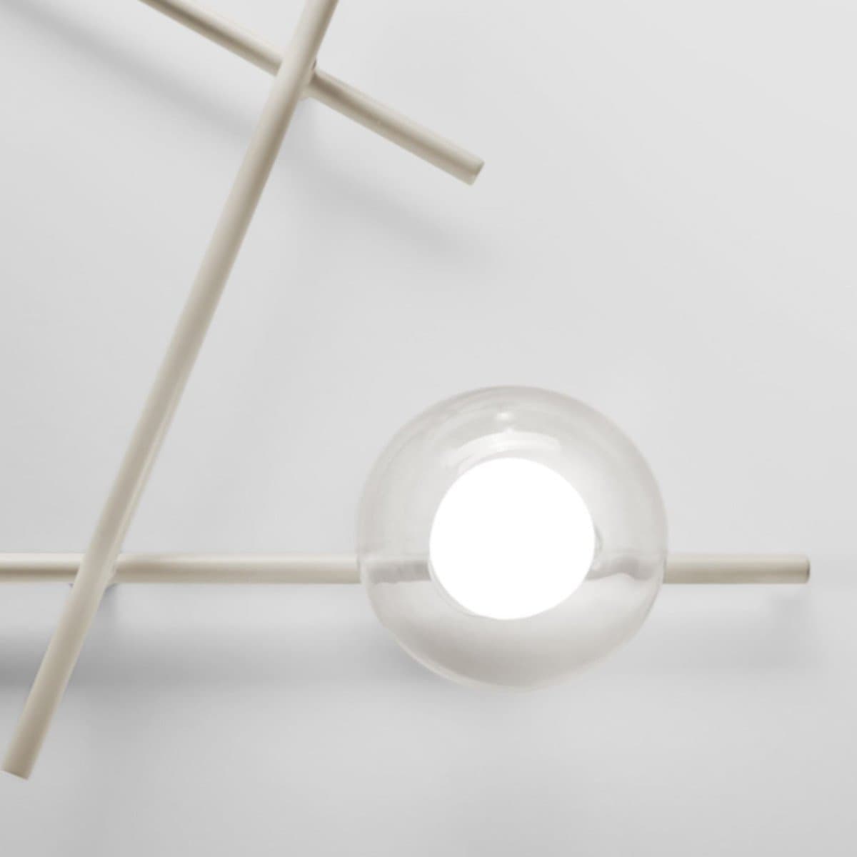 Applique moderna Miloox MIKADO 1744.373 1744.377 G9 LED metallo vetro in Applique Lampadari Bartalini - Colle di Val d’Elsa, commercioVirtuoso.it