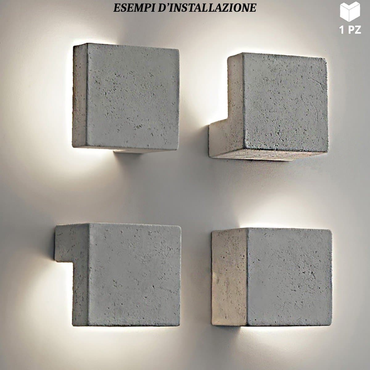 Applique Toscot EDGE P230GX GX53 LED 7W IP55 terracotta illuminazione rustica esterno in Lampade da parete Lampadari Bartalini - Colle di Val d’Elsa, commercioVirtuoso.it