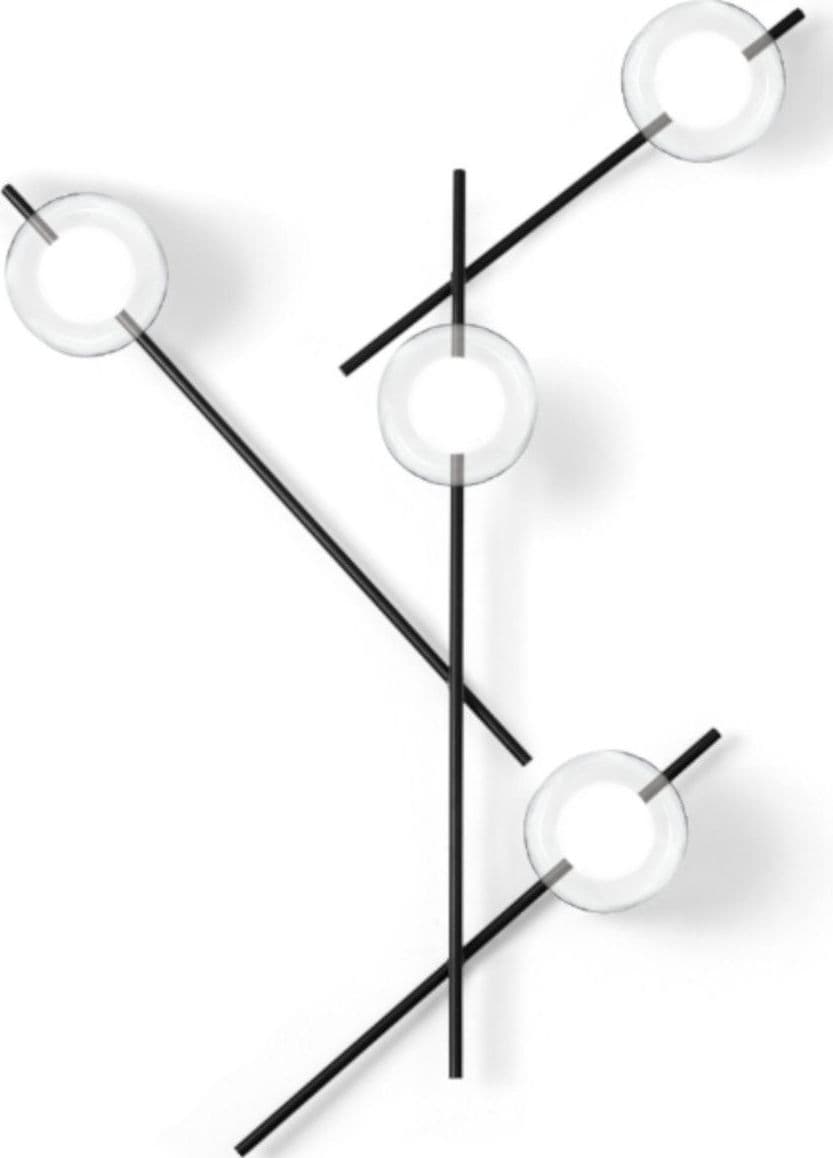 Applique moderna Miloox MIKADO 1744.177 1744.220 G9 LED metallo vetro in Applique Lampadari Bartalini - Colle di Val d’Elsa, commercioVirtuoso.it