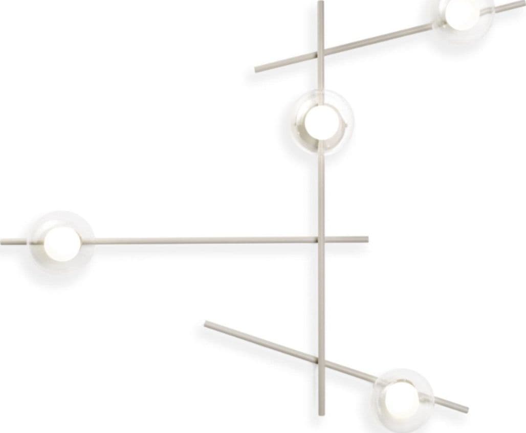 Applique moderna Miloox MIKADO 1744.374 1744.378 G9 LED metallo vetro in Applique Lampadari Bartalini - Colle di Val d’Elsa, commercioVirtuoso.it