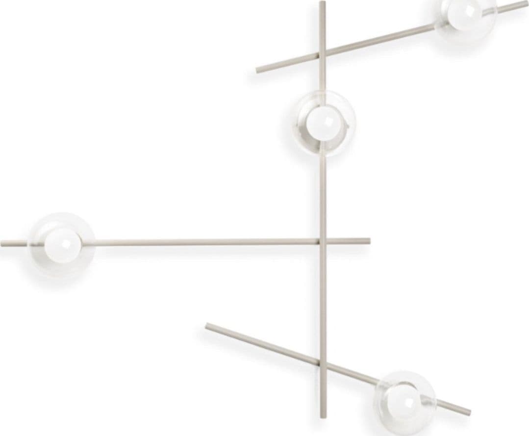 Applique moderna Miloox MIKADO 1744.374 1744.378 G9 LED metallo vetro in Applique Lampadari Bartalini - Colle di Val d’Elsa, commercioVirtuoso.it