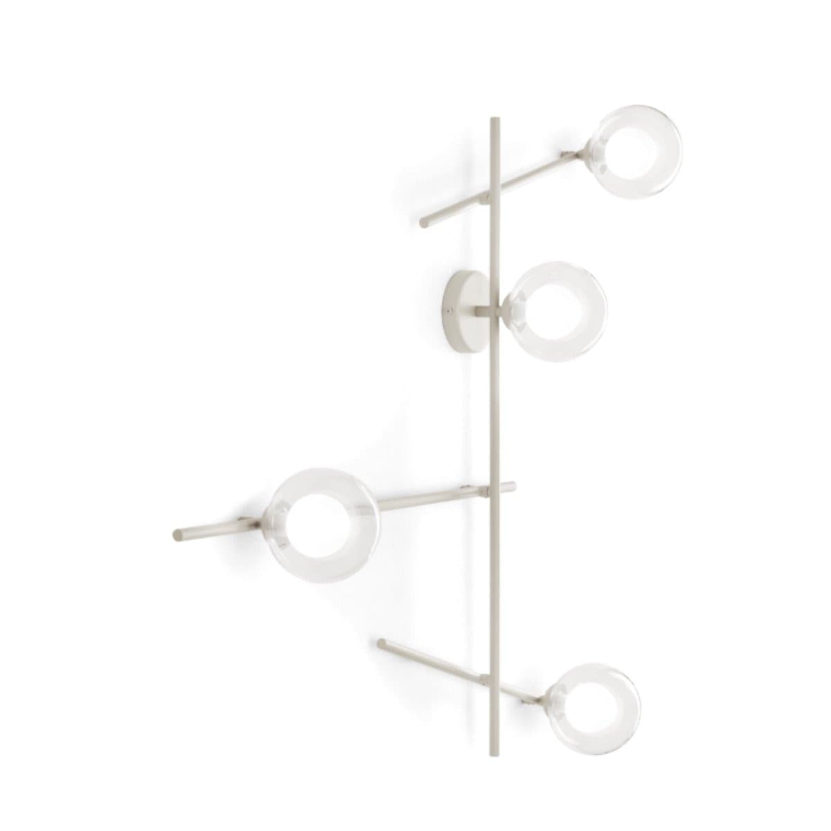 Applique moderna Miloox MIKADO 1744.374 1744.378 G9 LED metallo vetro in Applique Lampadari Bartalini - Colle di Val d’Elsa, commercioVirtuoso.it