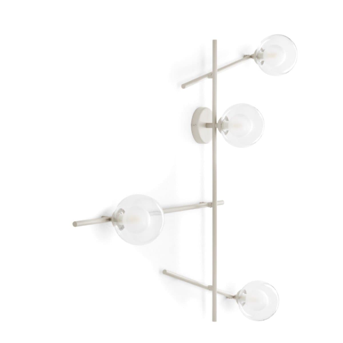 Applique moderna Miloox MIKADO 1744.374 1744.378 G9 LED metallo vetro in Applique Lampadari Bartalini - Colle di Val d’Elsa, commercioVirtuoso.it