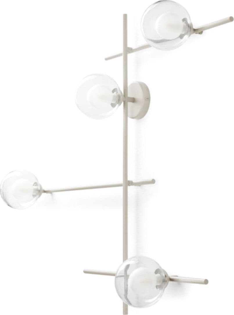 Applique moderna Miloox MIKADO 1744.374 1744.378 G9 LED metallo vetro in Applique Lampadari Bartalini - Colle di Val d’Elsa, commercioVirtuoso.it