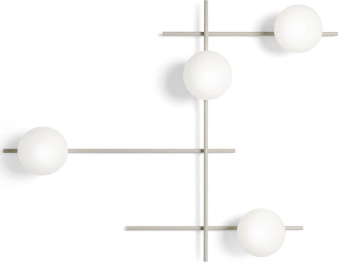 Applique moderna Miloox MIKADO 1744.374 1744.378 G9 LED metallo vetro in Applique Lampadari Bartalini - Colle di Val d’Elsa, commercioVirtuoso.it