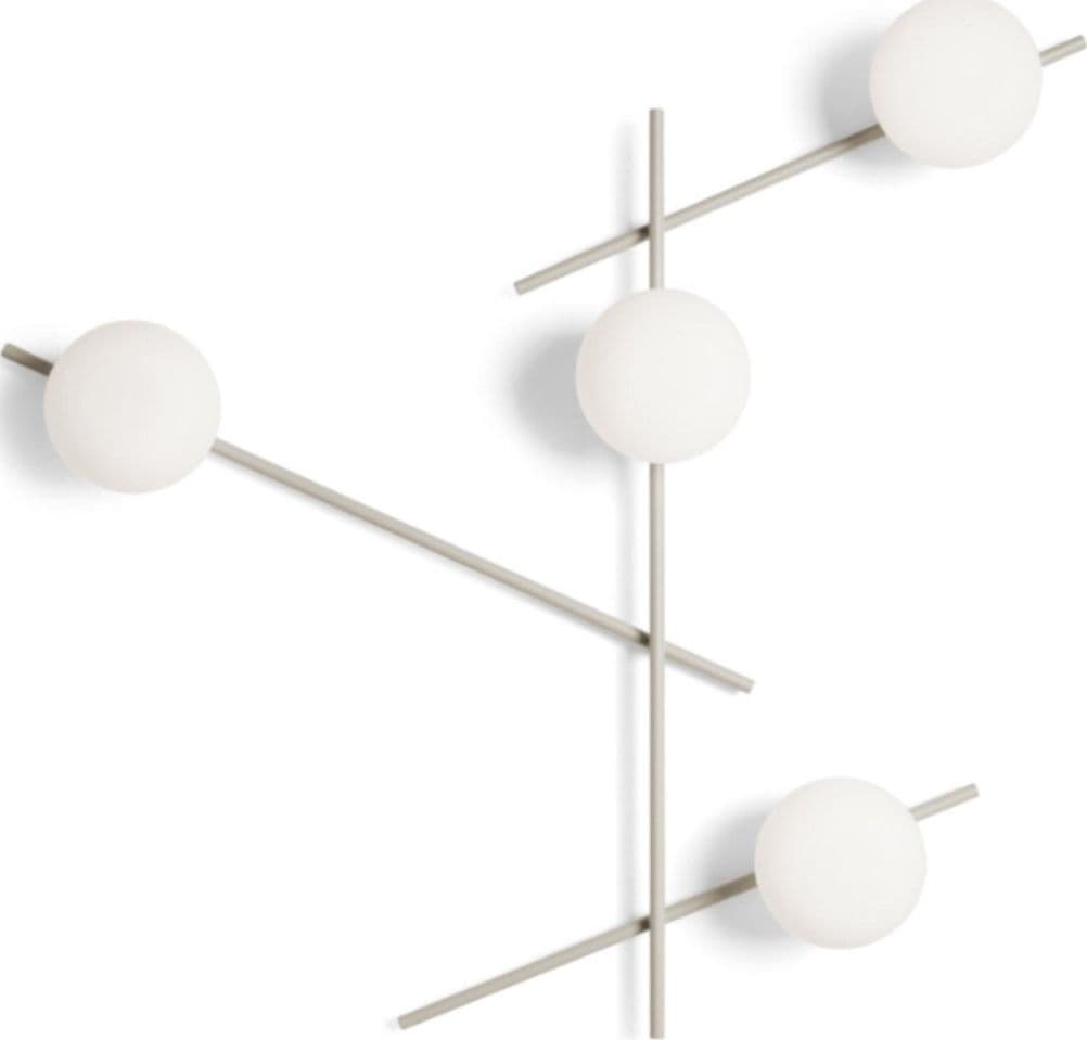 Applique moderna Miloox MIKADO 1744.374 1744.378 G9 LED metallo vetro in Applique Lampadari Bartalini - Colle di Val d’Elsa, commercioVirtuoso.it