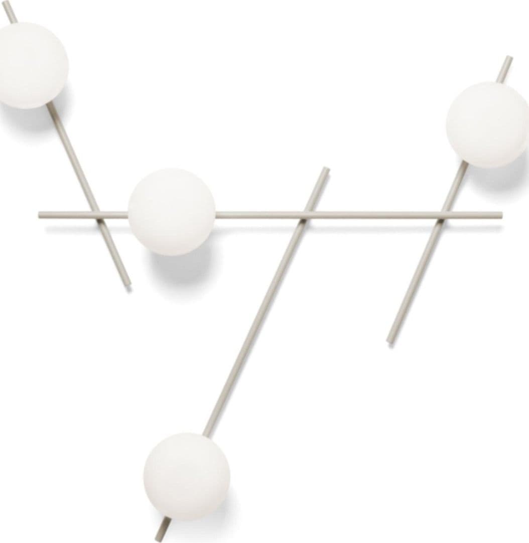 Applique moderna Miloox MIKADO 1744.374 1744.378 G9 LED metallo vetro in Applique Lampadari Bartalini - Colle di Val d’Elsa, commercioVirtuoso.it