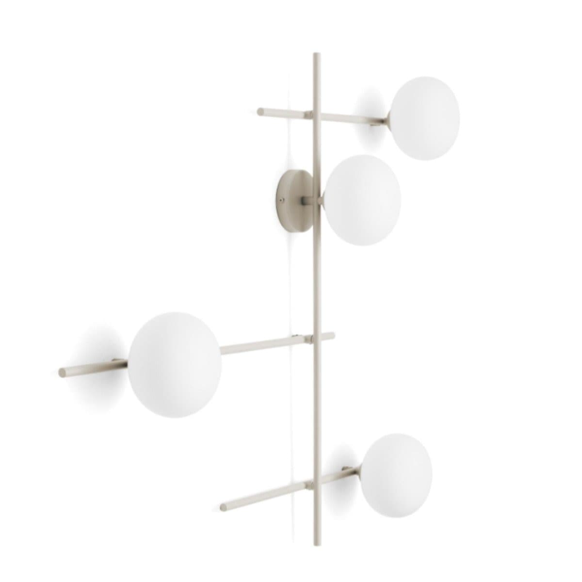 Applique moderna Miloox MIKADO 1744.374 1744.378 G9 LED metallo vetro in Applique Lampadari Bartalini - Colle di Val d’Elsa, commercioVirtuoso.it