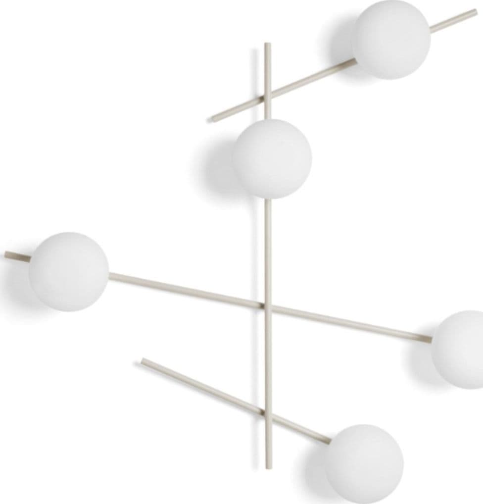 Applique moderna Miloox MIKADO 1744.375 1744.379 G9 LED metallo vetro in Applique Lampadari Bartalini - Colle di Val d’Elsa, commercioVirtuoso.it