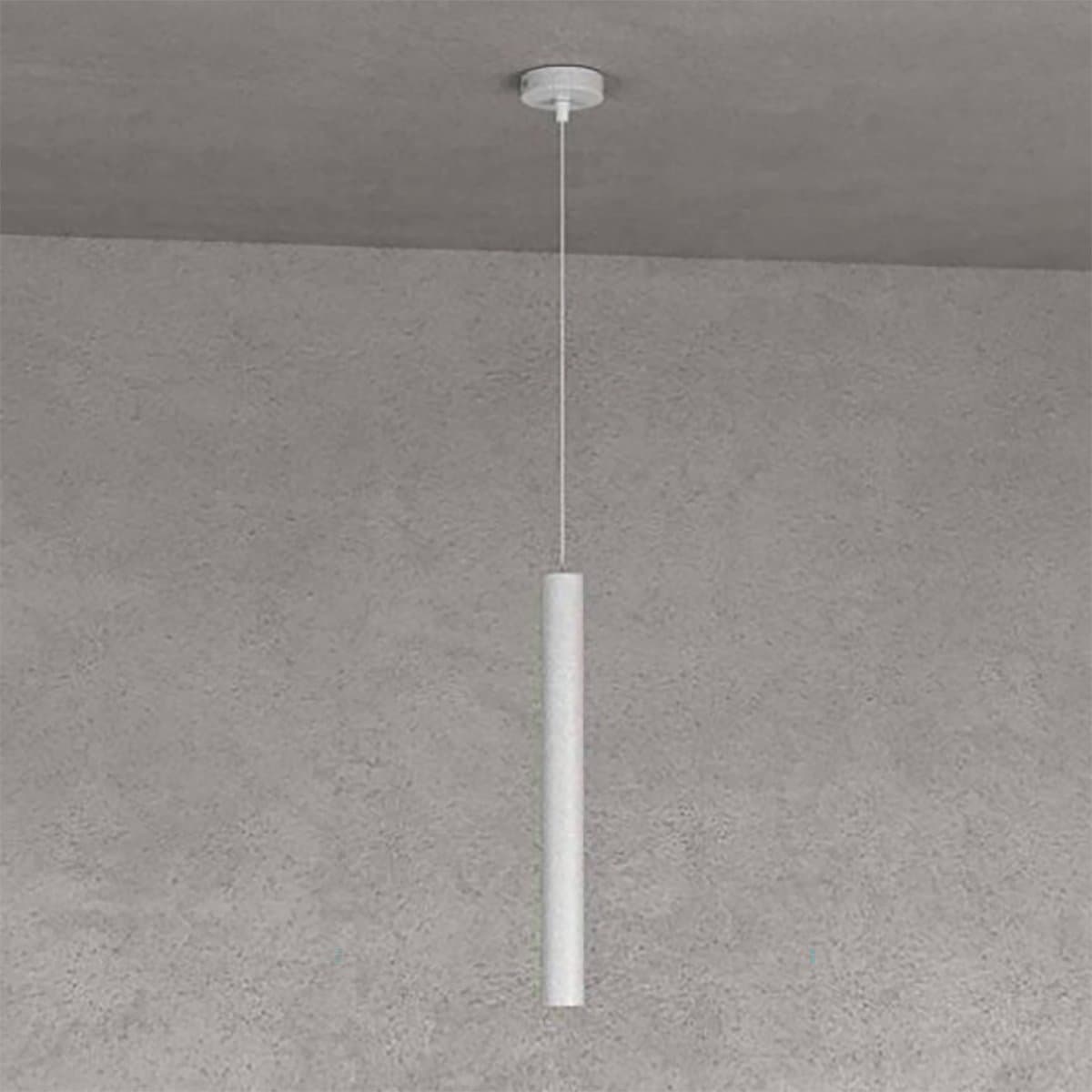 Lampadario Top light ROUND TUBE 1174 S1 GU10 LED cilindro metallo moderno in Lampade a sospensione Lampadari Bartalini - Colle di Val d’Elsa, commercioVirtuoso.it