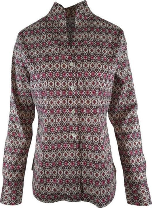 Caliban  Camicie Rosa/bordeau