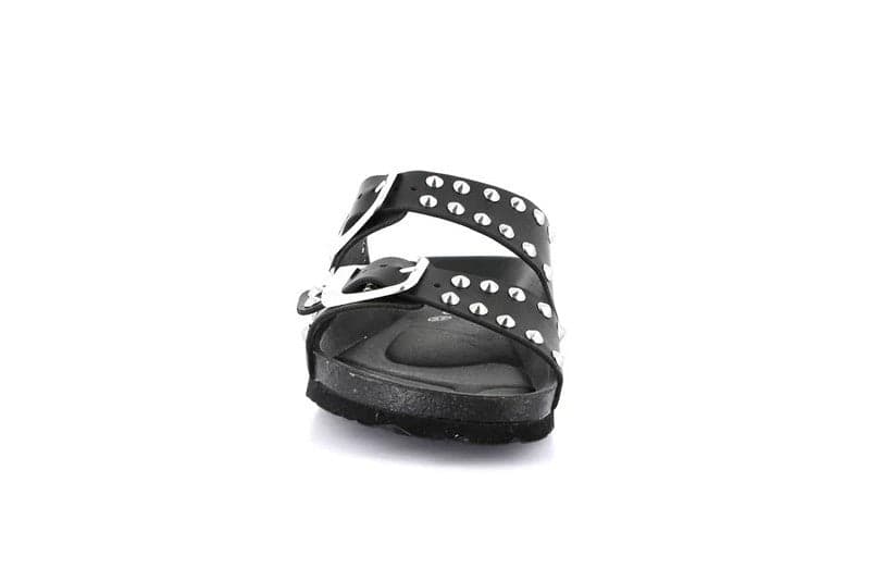 Grunland ciabatta Sara con borchie nero CB0737 in Ciabatte moda Teresi Calzature - Marsala, commercioVirtuoso.it