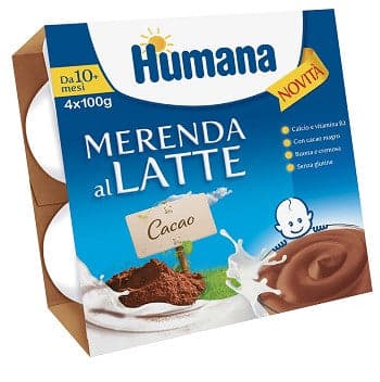 Humana mer latte cioc 100gx4pz in  Clubfarma - Melilli, commercioVirtuoso.it