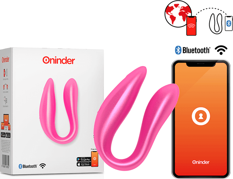 ONINDER - STIMOLATORE DEL PUNTO G E DEL CLITORALE LISBOA ROSA - APP GRATUITA in Vibratori G-Spot Desideria Shop - Latina, commercioVirtuoso.it