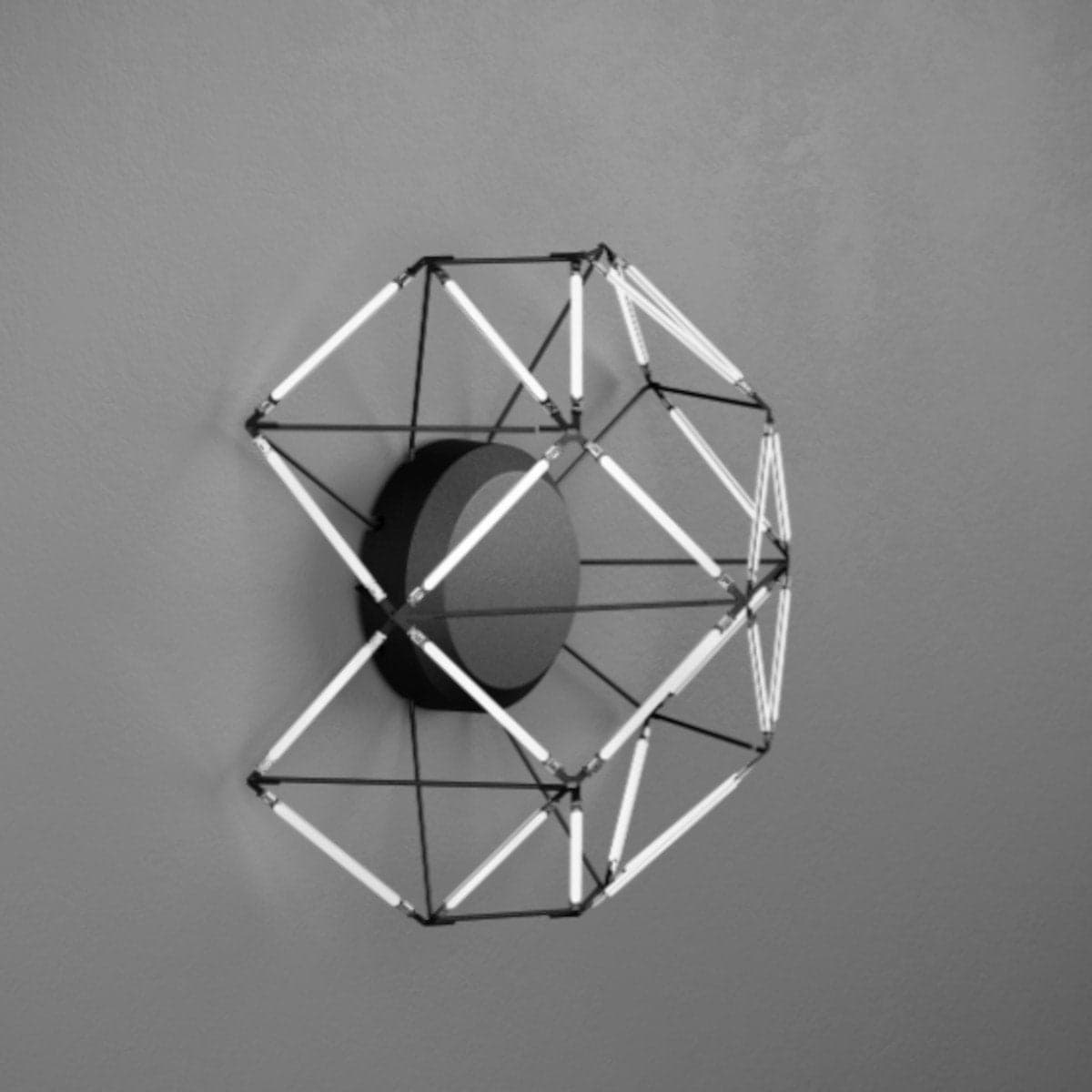 Applique moderno Urban EUCLIDE 1821 10 3000 LED metallo in Applique Lampadari Bartalini - Colle di Val d’Elsa, commercioVirtuoso.it