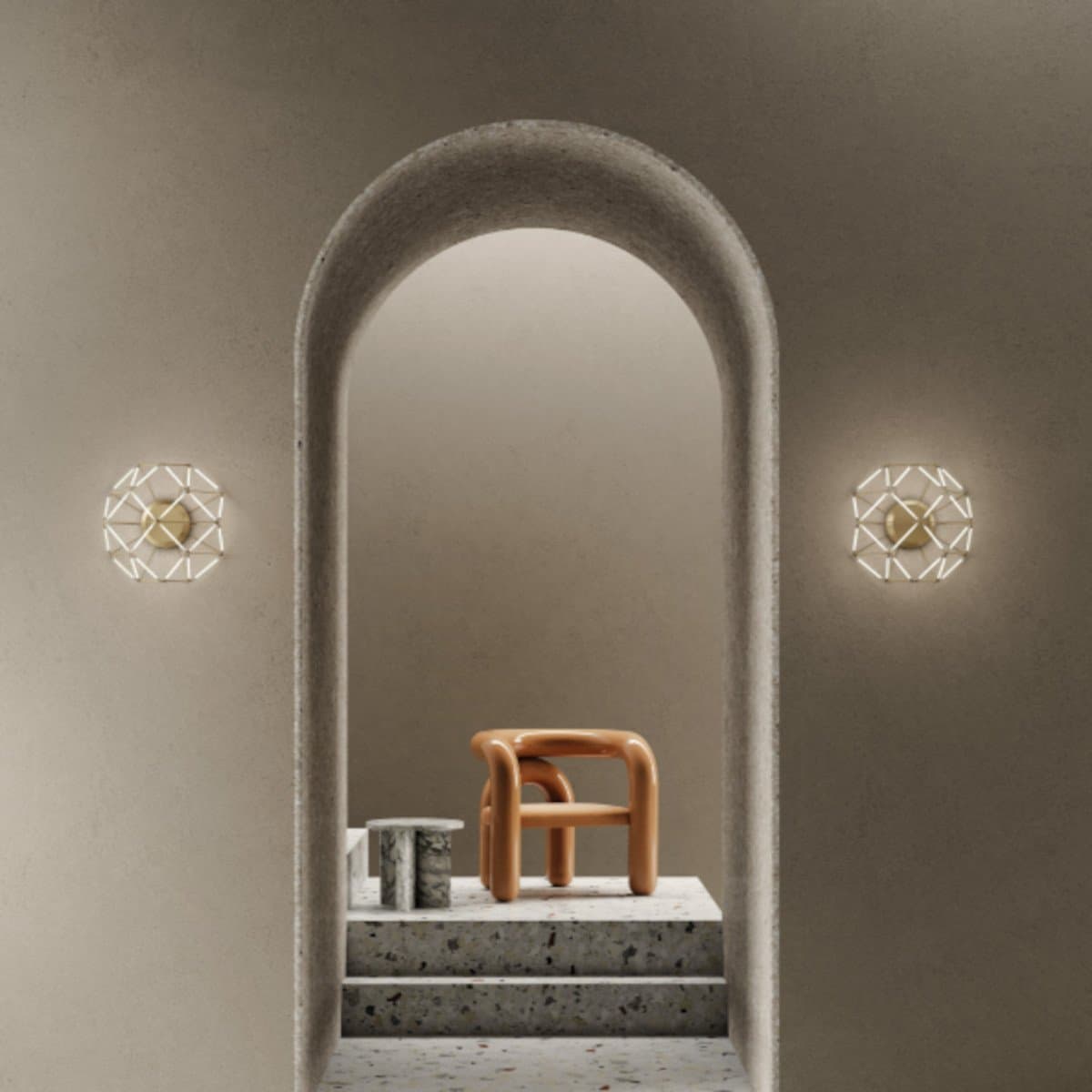 Applique classica Urban EUCLIDE 1822 10 3000 LED metallo in Applique Lampadari Bartalini - Colle di Val d’Elsa, commercioVirtuoso.it