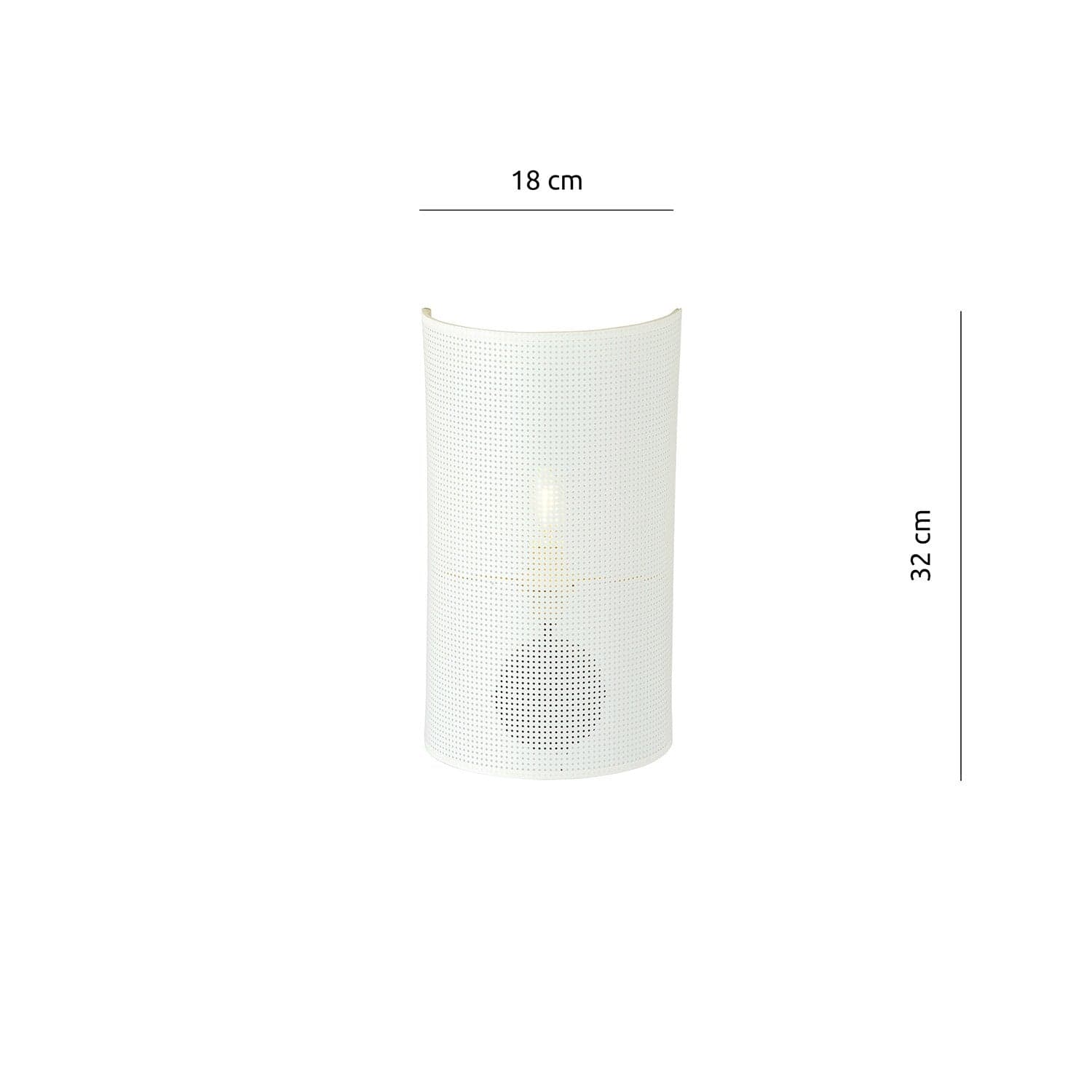 Applique Minimal 1 Luce Aston In Acciaio Bianco E Oro in Applique LuceArt - Montecorvino Pugliano, commercioVirtuoso.it