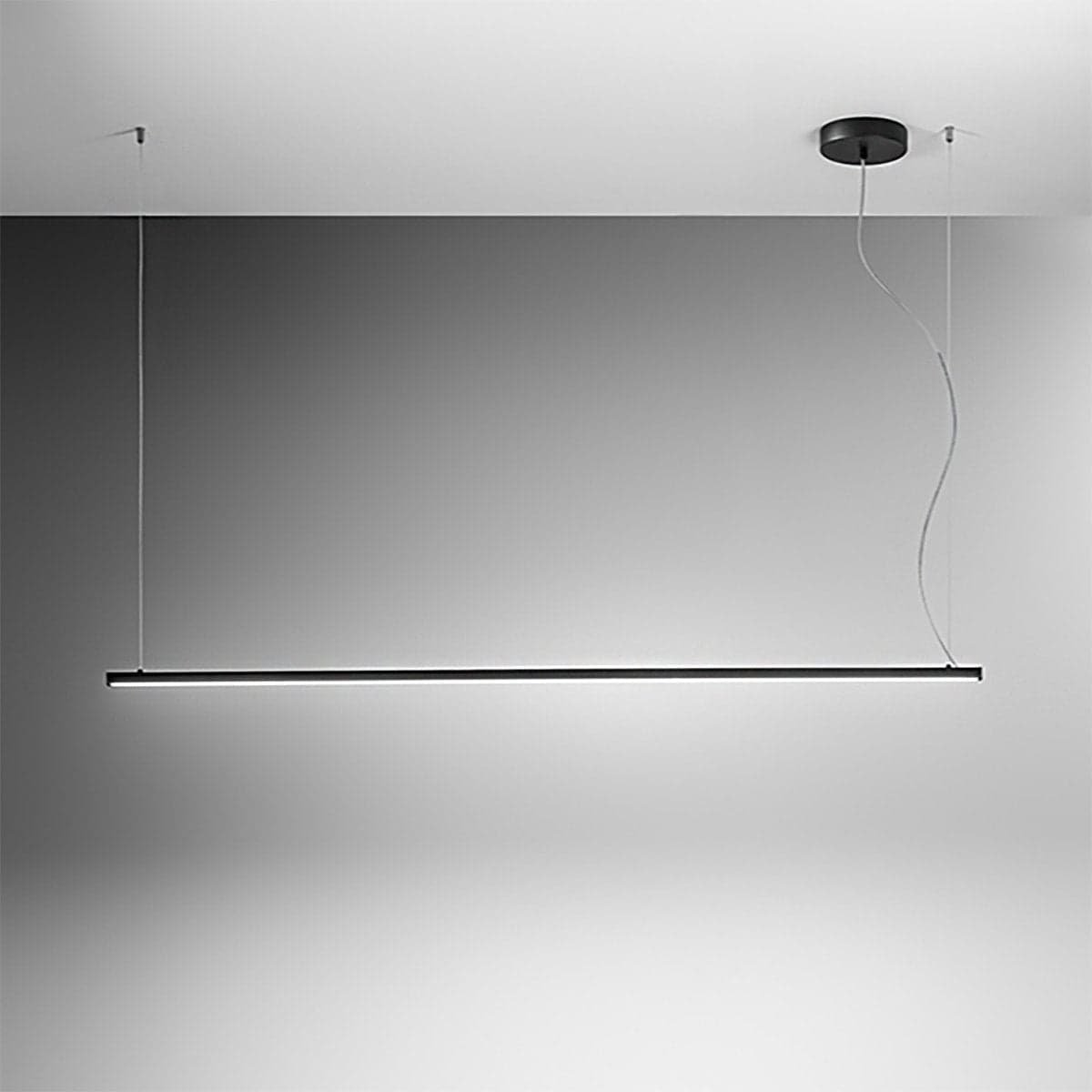 Sospensione led Perenz SYNCRO 8052 CT 35W 2450LM metallo alluminio bianco nero monoemissione in Lampade a sospensione Lampadari Bartalini - Colle di Val d’Elsa, commercioVirtuoso.it