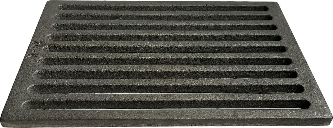 Griglia in Ghisa per Camini e Stufe a Legna e Focolari Pellet, mm 115 X 210 in prodotto EuroStore07 - Alatri, commercioVirtuoso.it