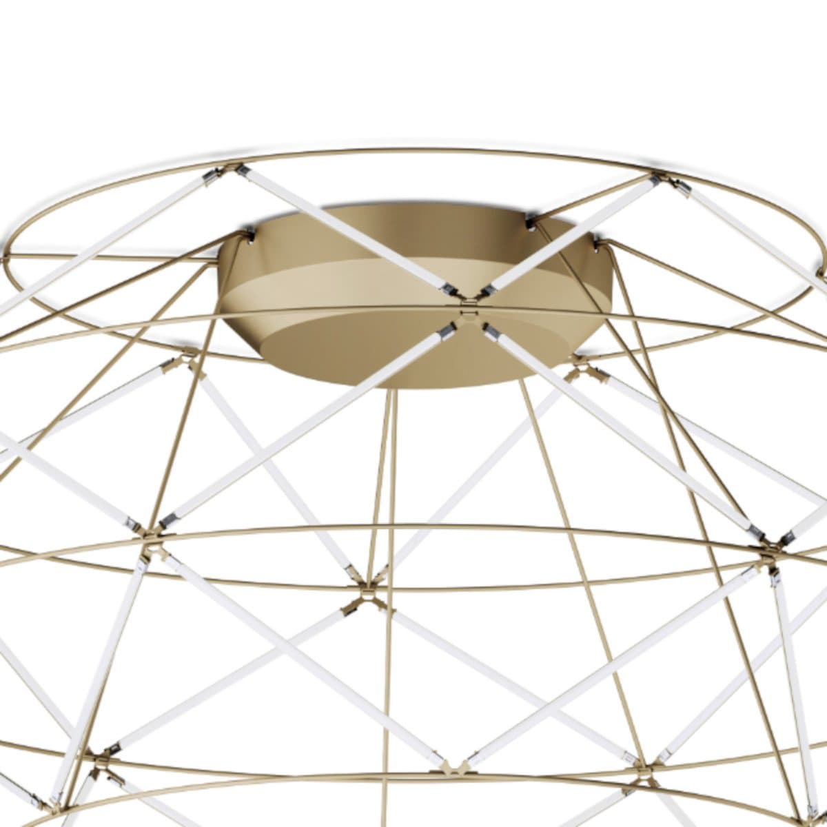 Plafoniera classica Urban EUCLIDE PL oro 3000 LED metallo in Plafoniere Lampadari Bartalini - Colle di Val d’Elsa, commercioVirtuoso.it