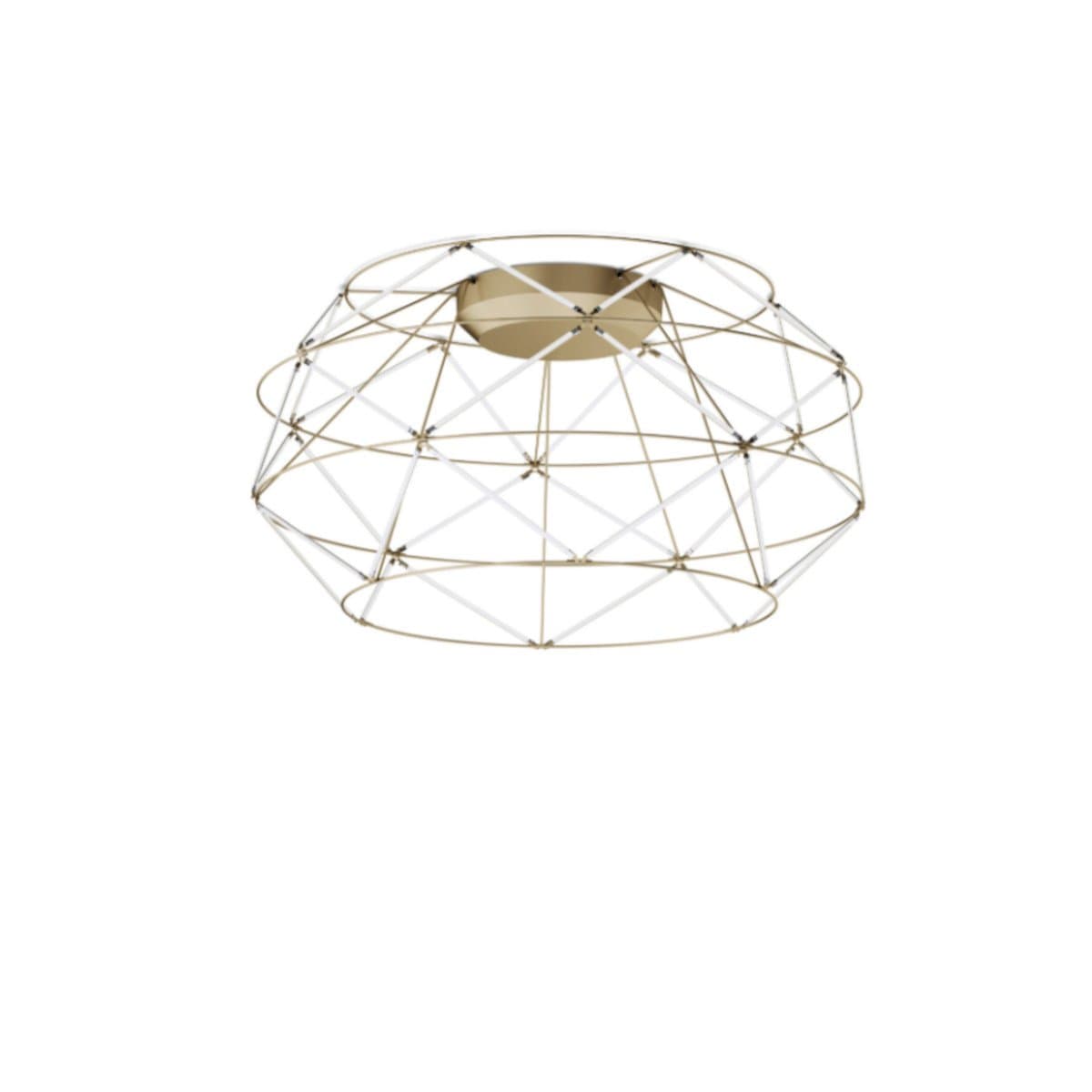 Plafoniera classica Urban EUCLIDE PL oro 3000 LED metallo in Plafoniere Lampadari Bartalini - Colle di Val d’Elsa, commercioVirtuoso.it
