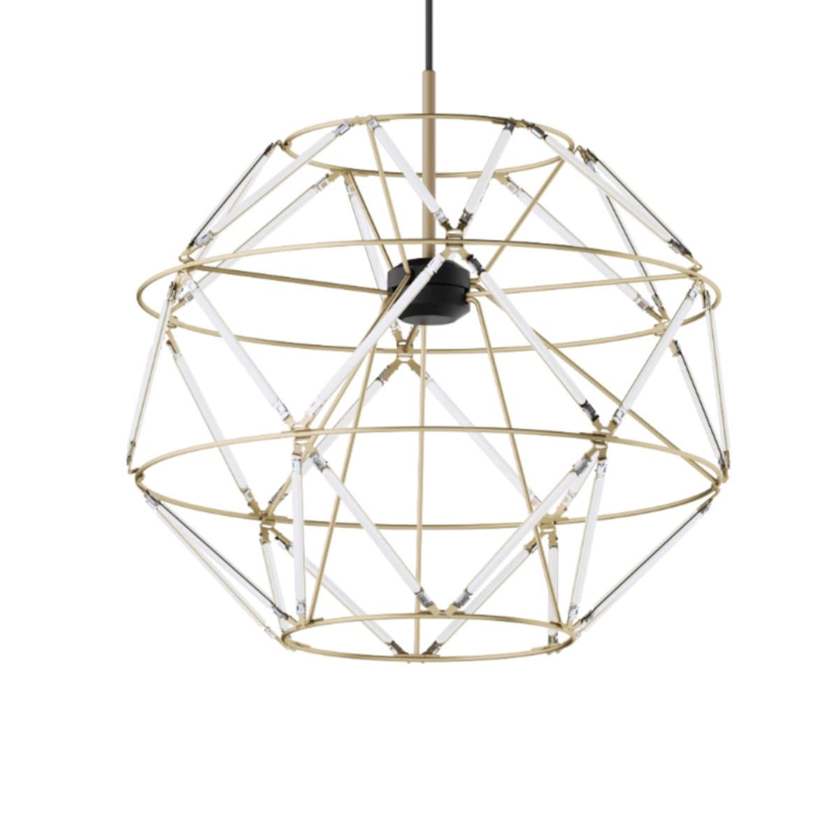 Sospensione classica Urban EUCLIDE 1822 30 3000 LED metallo oro in Lampade a sospensione Lampadari Bartalini - Colle di Val d’Elsa, commercioVirtuoso.it
