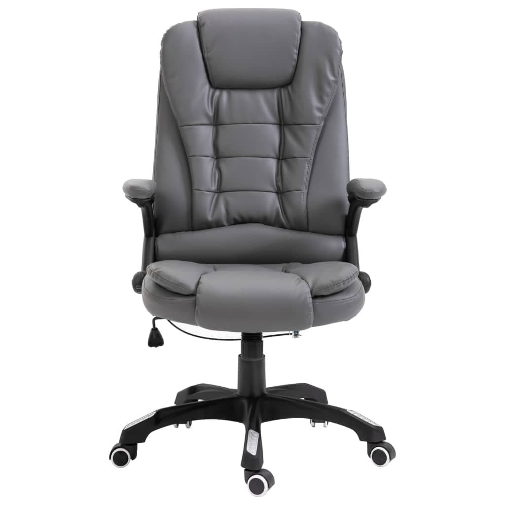 Sedia da Ufficio Antracite in Similpelle Seduta Ergonomica con braccioli e Ruote in Sedie da scrivania Esplodia - Napoli, commercioVirtuoso.it