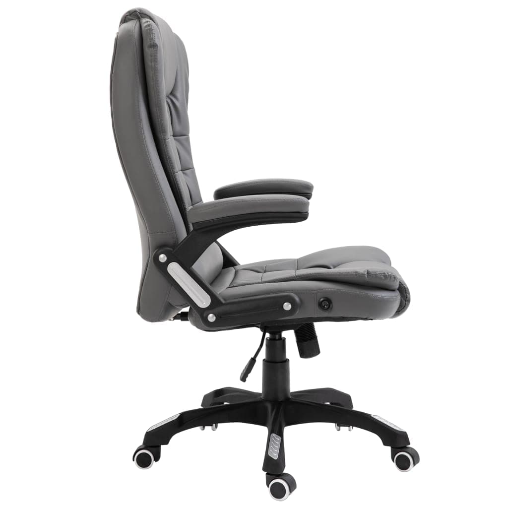 Sedia da Ufficio Antracite in Similpelle Seduta Ergonomica con braccioli e Ruote in Sedie da scrivania Esplodia - Napoli, commercioVirtuoso.it