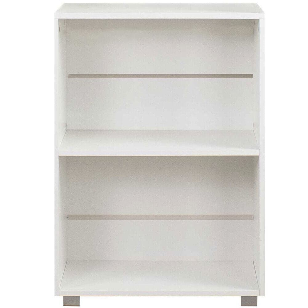 Libreria Mobiletto Scaffale 2 Ripiani Legno Nobilitato Bianco 60x31 H77cm Moderno in Librerie Danyx - Casoria, commercioVirtuoso.it