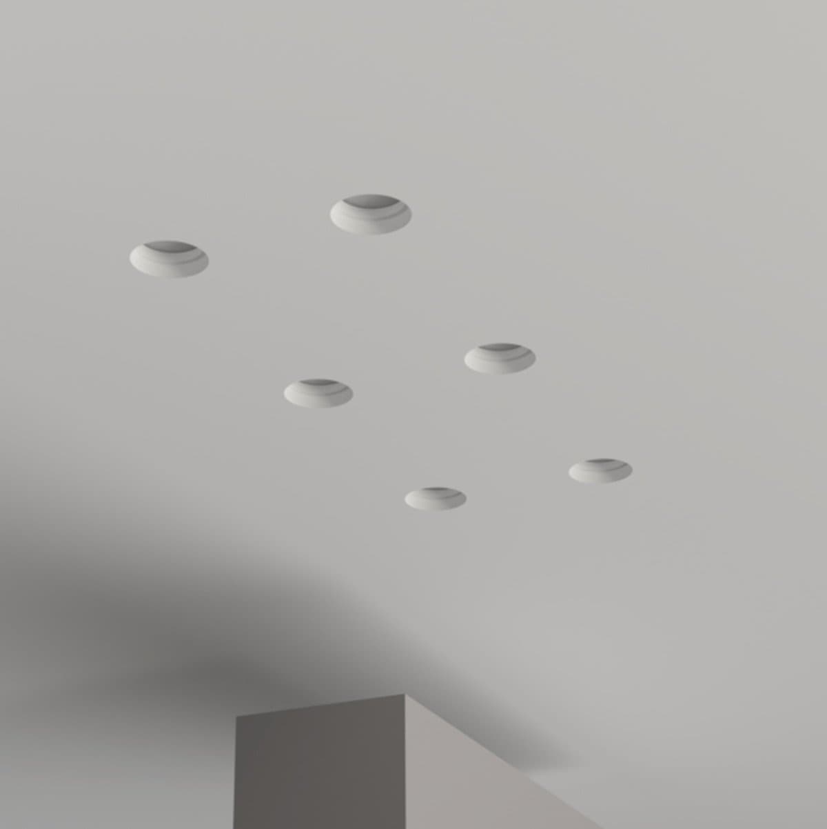 Faretto incasso gesso Lampadari Bartalini PILUT 015 GU10 LED scomparsa in Faretti da soffitto Lampadari Bartalini - Colle di Val d’Elsa, commercioVirtuoso.it